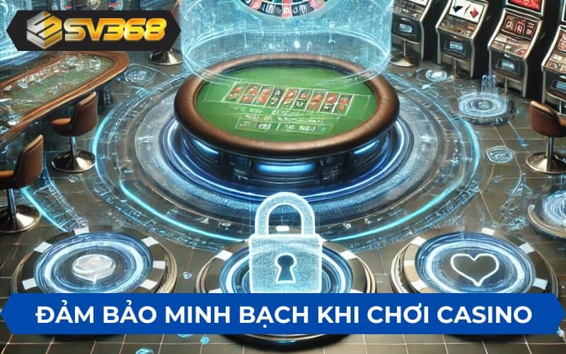 Đảm bảo tính công bằng và minh bạch khi chơi casino tại SV368